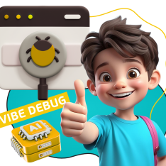 Тестирование & Vibe Debug. Охотники за багами - КИБЕРшкола программирования для детей, компьютерные курсы для школьников, начинающих и подростков - KIBERone г. Гольяново