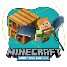 Minecraft Education - КИБЕРшкола программирования для детей, компьютерные курсы для школьников, начинающих и подростков - KIBERone г. Гольяново