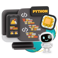Мой первый сайт с мозгами: Python + AI - КИБЕРшкола программирования для детей, компьютерные курсы для школьников, начинающих и подростков - KIBERone г. Гольяново