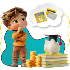 Финансовый интеллект вместе KIBERone - КИБЕРшкола программирования для детей, компьютерные курсы для школьников, начинающих и подростков - KIBERone г. Гольяново