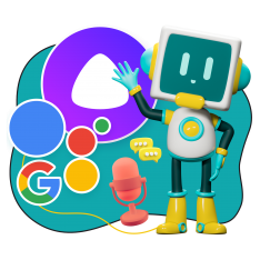 Голосовой помощник Алиса - КИБЕРшкола программирования для детей, компьютерные курсы для школьников, начинающих и подростков - KIBERone г. Гольяново