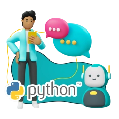 Умный чат-бот на Python на Telegram - КИБЕРшкола программирования для детей, компьютерные курсы для школьников, начинающих и подростков - KIBERone г. Гольяново