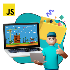 Программирование на JavaScript. Учимся создавать игры! - КИБЕРшкола программирования для детей, компьютерные курсы для школьников, начинающих и подростков - KIBERone г. Гольяново