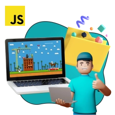 JavaScript + AI. Проектное обучение + геймификация + AI-помощники - КИБЕРшкола программирования для детей, компьютерные курсы для школьников, начинающих и подростков - KIBERone г. Гольяново