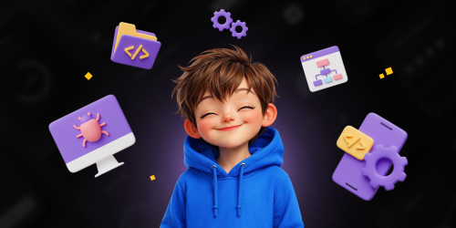 Идеальный сайт с нуля: код, дизайн и AI-помощник - КИБЕРшкола программирования для детей, компьютерные курсы для школьников, начинающих и подростков - KIBERone г. Гольяново